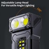 WARSUN Rotating Head Flashlight, Small Led Flashlight, Pocket Flashlight Rechargable,