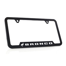 Ford Bronco UV Printed Plastic License Plate Frame