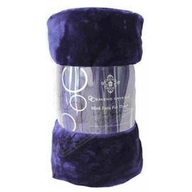 Faux Fur Throws Fleece Blanket Faux Fur Sofa Bed Luxury Blue King By Comfort Collections