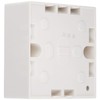 Merriway BH04175 Moulded Surface Pattress Back Box 1-Gang 35mm (1.3/8