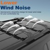KUIPERAUTO 165lbs Aluminum Roof Rack Cross Bars Compatible for 2012