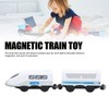 Magnetic Connection Train Battery Operated Electric Train Toys With Locomotive