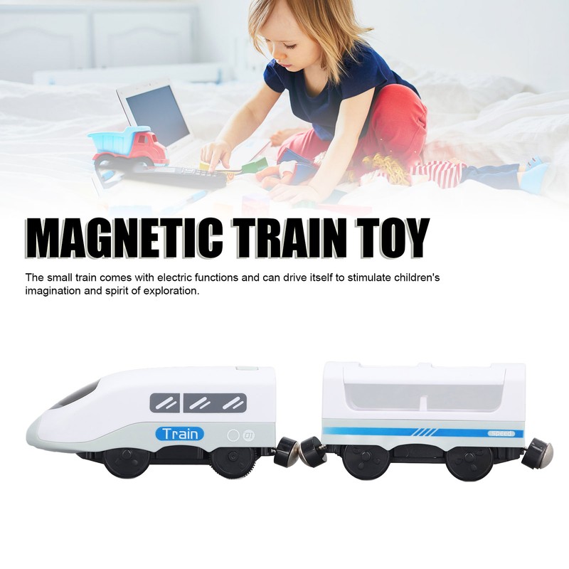 Magnetic Connection Train Battery Operated Electric Train Toys With Locomotive