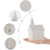 HO Scale Model Blank Church Kit Unassembled House for Model
