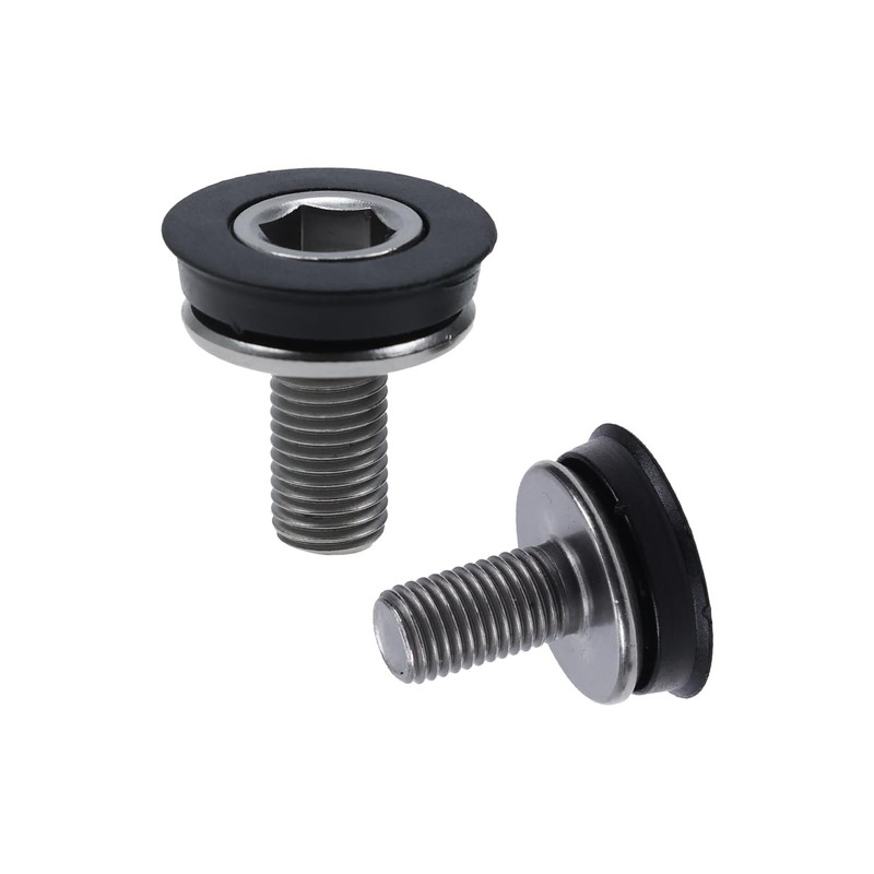 M8 Crank Bolt for Bicycle 4-Point Bottom Bracket, Stainless Steel