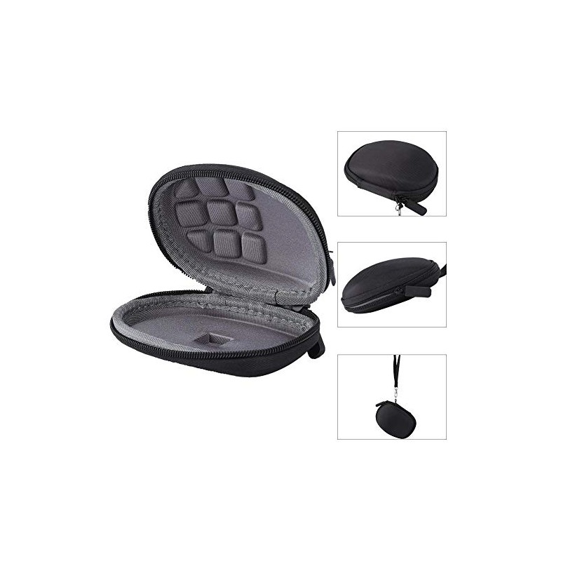 Estuche rígido para Almacenamiento de Viaje para Mouse, Estuche Protector