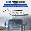 Kozlira 1 Pair Windshield Wiper Arm Compatible with Kenworth T600/T600A/T660/T800,