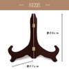 Uccellino Large Monogram Stand Dish Stand Picture Frame Wood Display