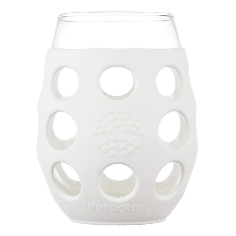Lifefactory Wine Glass with Protective Silicone Sleeve, 4 Count (Pack