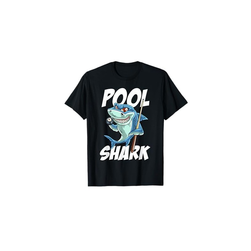 Funny Billiards Pool Shark Snooker Hall Joke Billiard T-Shirt