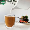 ADEPTNA Finest Large Pack of 2 Double Wall Glass Mugs