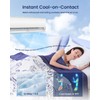 ZonLi Cooling Blankets for Hot Sleepers,All-Season Lightweight Blanket for Night
