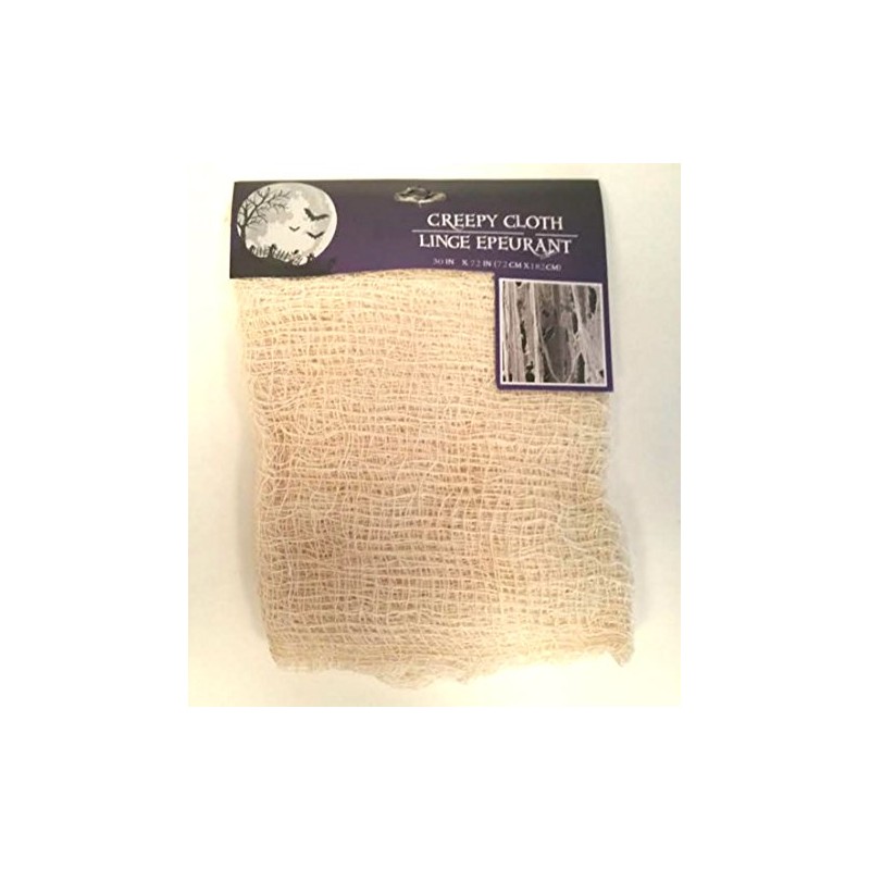 Greenbrier White 30" x 72" Creepy Cloth Decoration (Pack of