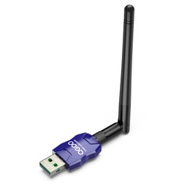 Long Range Bluetooth Adapter 4.0 for Desktop Computer V3.0 EDR Support Windows 11(Cerulean)