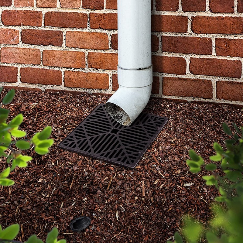 Catch Basin Drain Kit,Downspout Extension Kit,Gutter Downspout Extensions Set Flexible