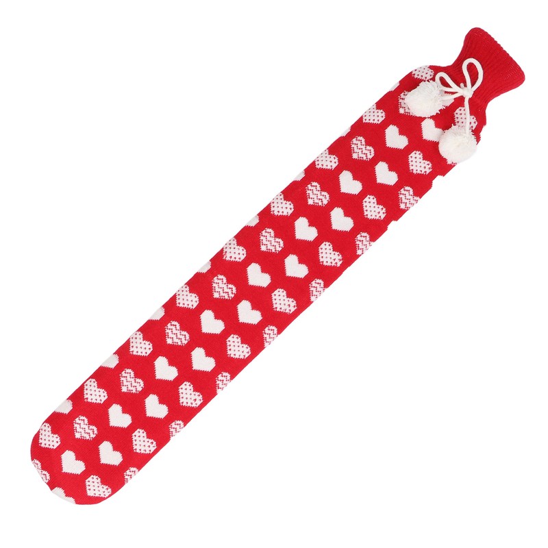 Hot Water Bottle Soft Rubber Knitting Sleeve Hot Water Bag