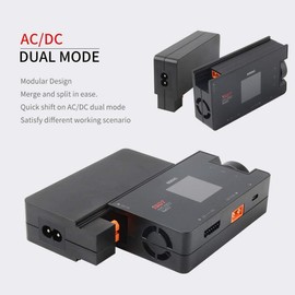 ISDT 608AC 50W AC/200W DC LiPo Battery Balance Charger, Smart XT60 RC Battery Detachable Charger/Discharger for Life, Lilon, LiPo, LiHv 1-6S / Pb 1-12S / NiMH 1-16S