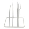 Takagi Chopping Board Stand Triple for Sheet Cutting Boards, White