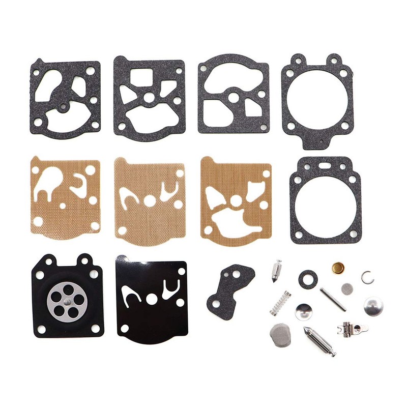 MCHNIC 2x Carburettor Membranes Repair Kit with Fuel Hose for