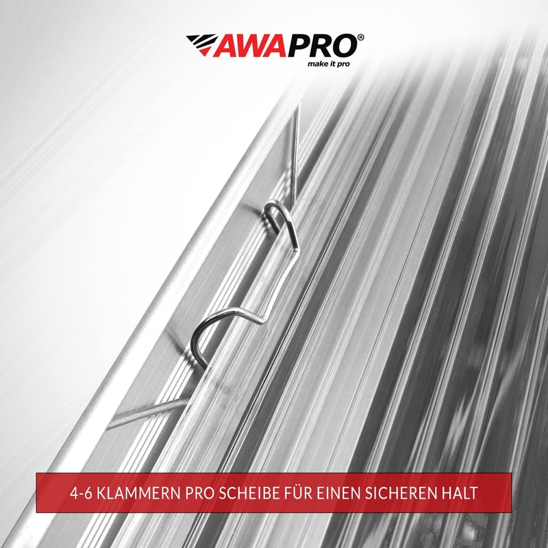 AWAPRO Greenhouse Clips Stainless Steel for Greenhouse – Rustproof Clips