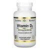 Vitamina D3, 2000 UI, 50 mcg, 360 cápsulas blandas importadas
