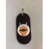 Vintage Leather Car Keychain Vintage Keychain Key Ring Chevy Nova,