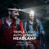 Rechargeable Headlamps Flashlight,1200 Lumens Super Bright LED Head Torches,Sensor Control,