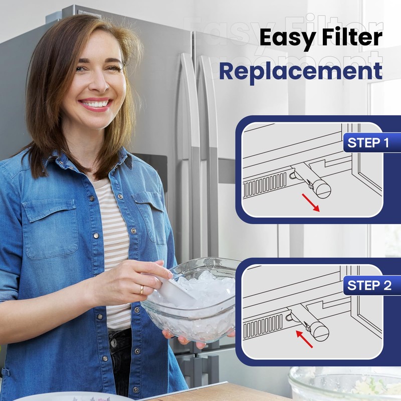 FrigiLife RFC6600A Refrigerator Water Filter Compatible with EDR3RXD1, Everydrop Filter