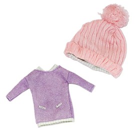 Groove Outfit Selection Knit One-piece set lilac ver. (Knit one-piece set lilac version) O – 820 