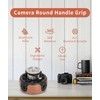 Camera Round Handle Grip, 360 Degrees Rotation Quick Release for