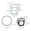 GOOFIT Complete Motorcycle Gasket Set Replacement for 110cc ATV Dirt