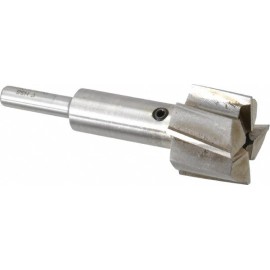 Value Collection 1" Diam, 1/4" Shank, Diam, 4 Flutes, Straight Shank, Interch...