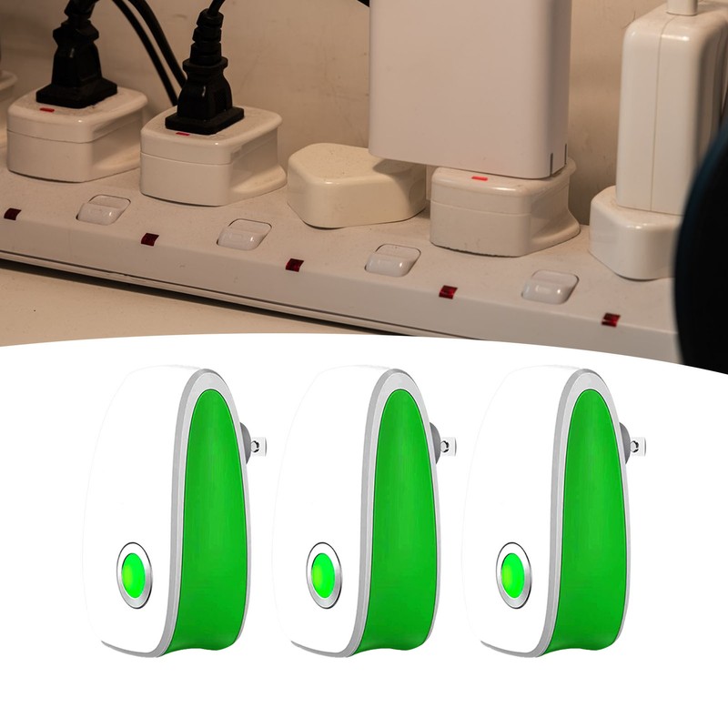 3Pcs Energy Saving Device PC Leakage Protection Fire Resistant Power