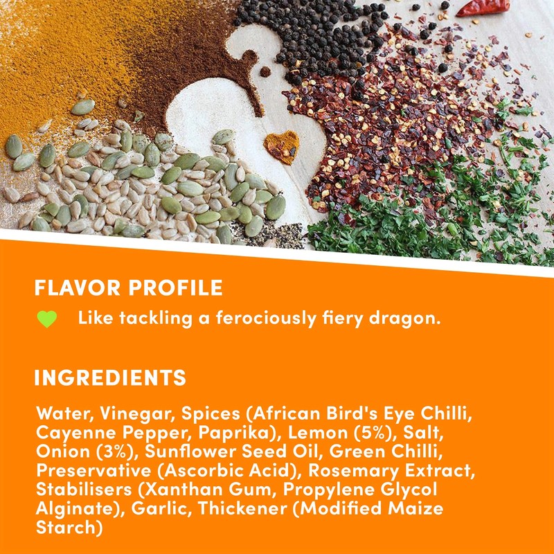 Nandos PERi PERi Extra Hot Sauce - Spicy Sauces, Seasoning