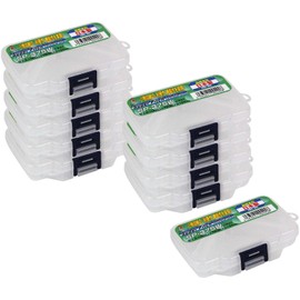 Ring Star SP-375W-10S Super Pitch Minimum, Clear, L3.9 x W 2.8 x H 0.8 inches (100 x 72 x 21 mm), Includes 4 Divider Boards, Set of 10