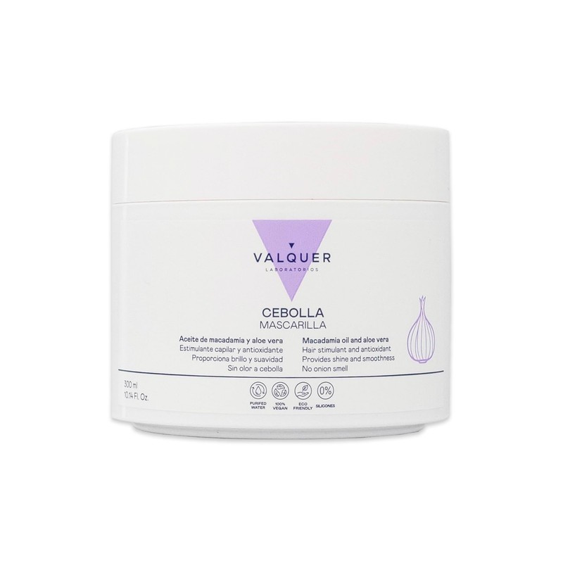 VALQUER Mascarilla de Cebolla Repara, Revitaliza y Nutre en Profundidad