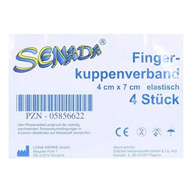 Senada Fingertip Bandage 4 x 7 cm Pack of 4