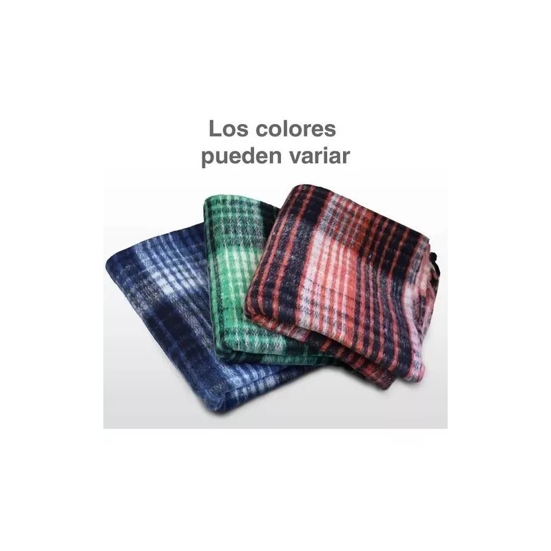 Colap Cobija C/barba Tilma Nevada 1.40mx2m Colap Ecológica Gruesa