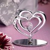 96PC FC7500 Interlocking Heart Design Sculpture Wedding Baby Shower Favors & Acc