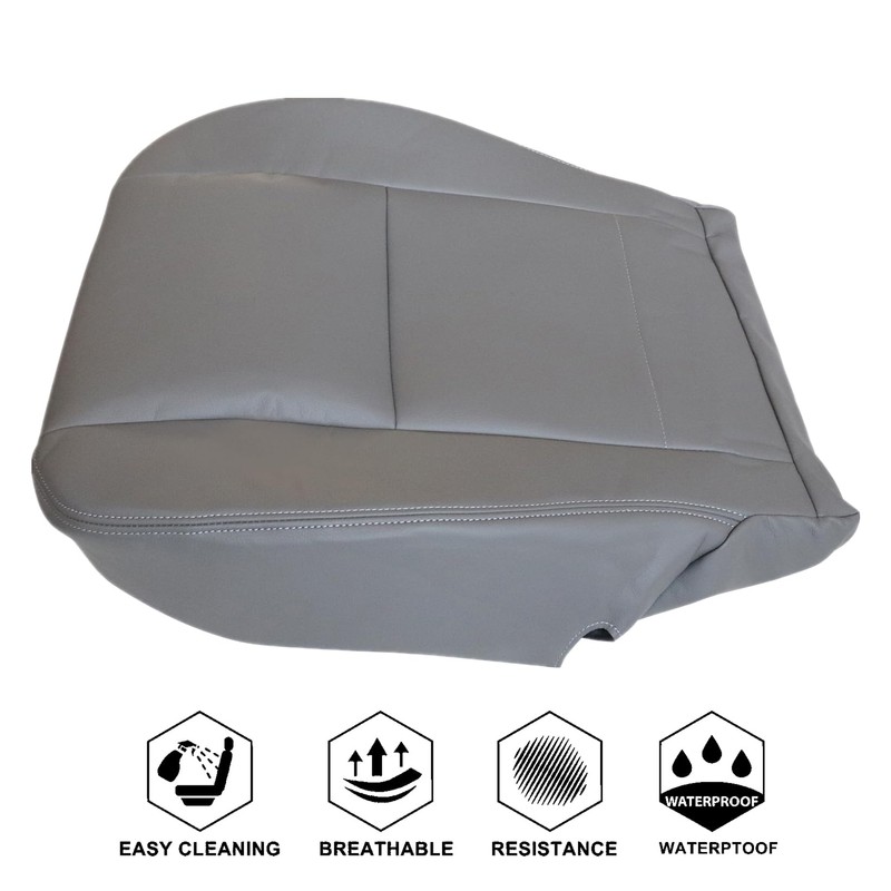 NLQR Front Driver and Passenger Side Bottom Replacement Seat Covers