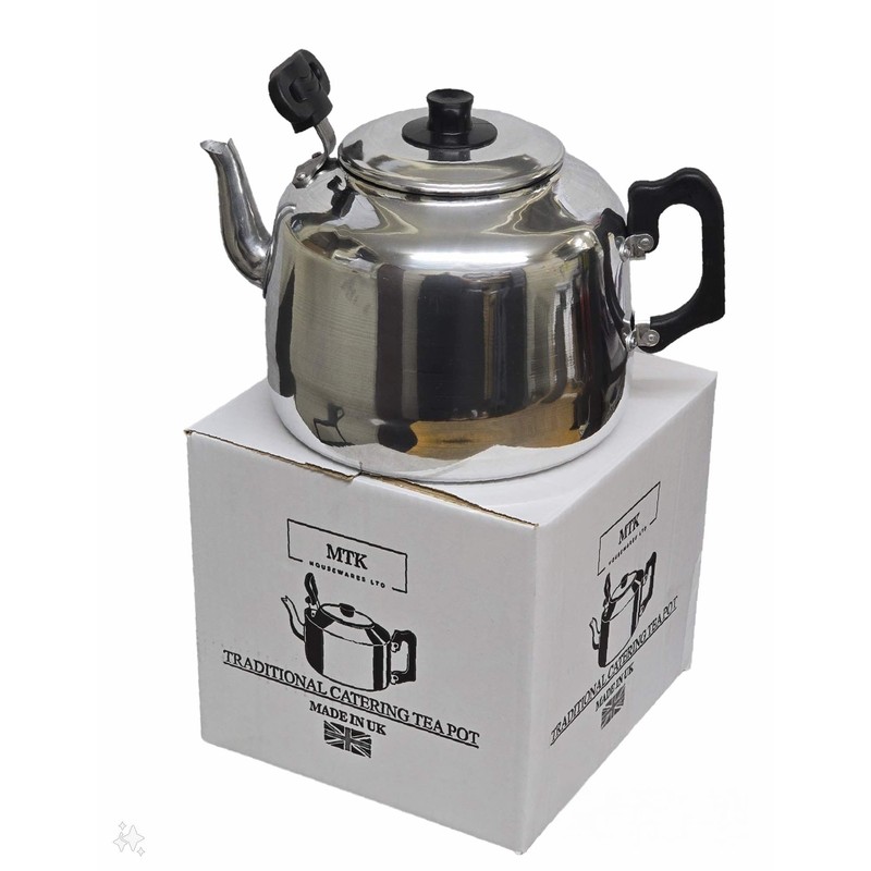 The Traditional Aluminium Catering Teapot -4 Pint