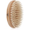 Kent MG3 Brushes for Men, Oval Beachwood White Brush