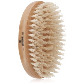 Kent MG3 Brushes for Men, Oval Beachwood White Brush