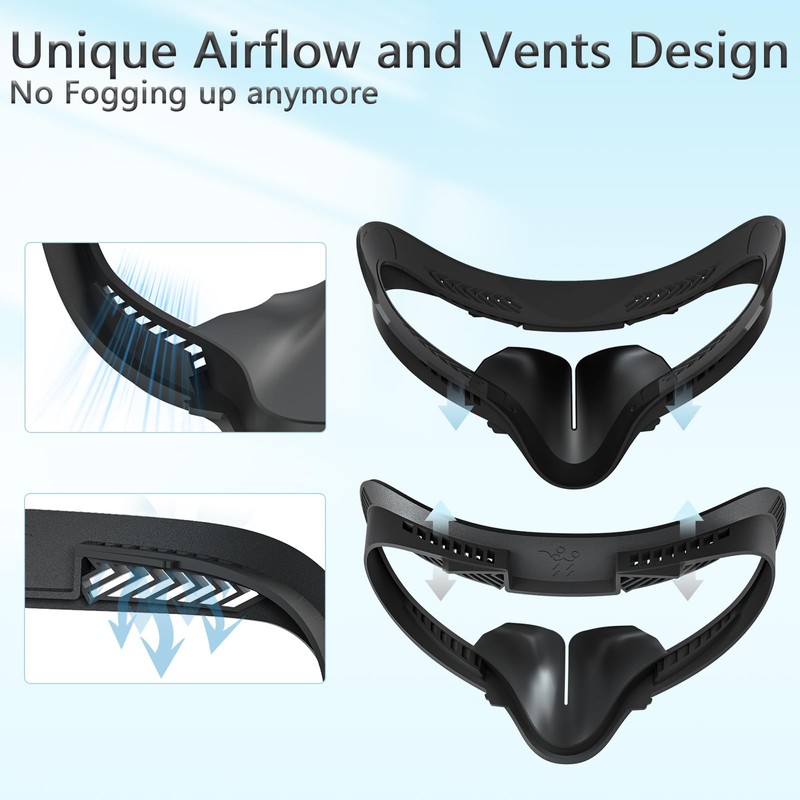 Compatible with Oculus Quest 2 Face Pad Replacement - VR
