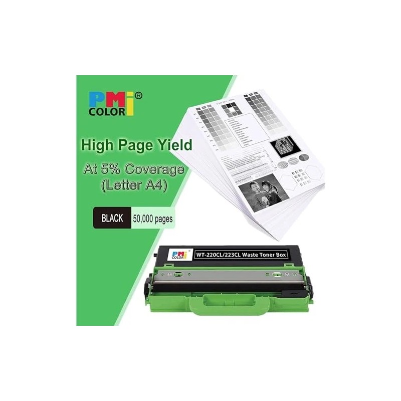 Brother Genuine WT220CL Waste Toner Box, WT220,Black