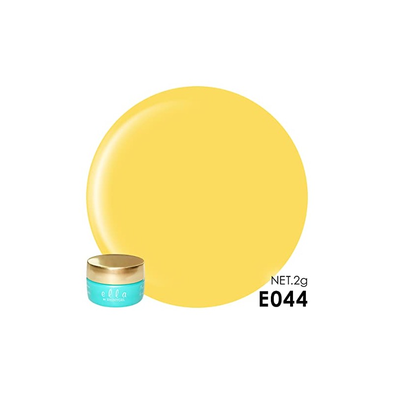 ella BY SHINYGEL Color Gel E044 Banana Cream (Elabai Shiny