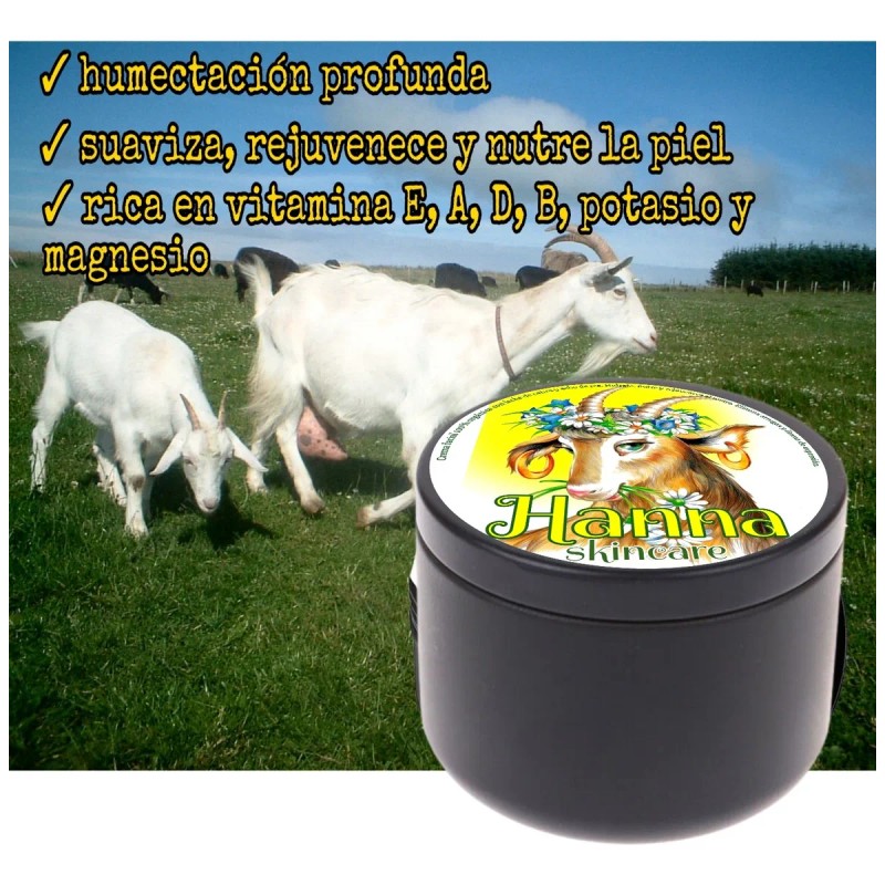 Crema Facial Sebo Bovino + Leche De Cabra + Calendula