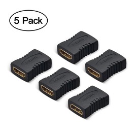 VANDESAIL HDMI Coupler 5 Pack HDMI Female to Female Connector 1080P