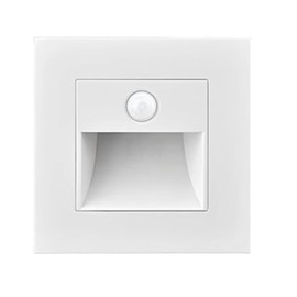 Motion Sensor Night Light PC Super Bright Wall Embedded LED Energy Saving Night Light for Staircase Hallway  to 240V