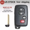 Unbranded Remote Smart Key FOB HYQ14ACX for Toyota 86 &